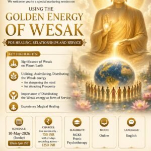 Using the Golden Energy of Wesak for Healing, Relationship and Service